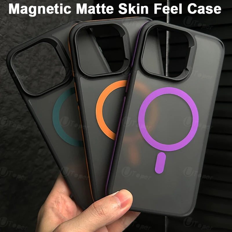 Frosted Magnetic iPhone Case