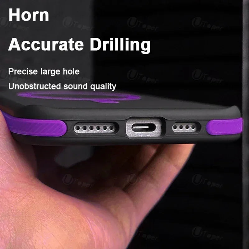Frosted Magnetic iPhone Case