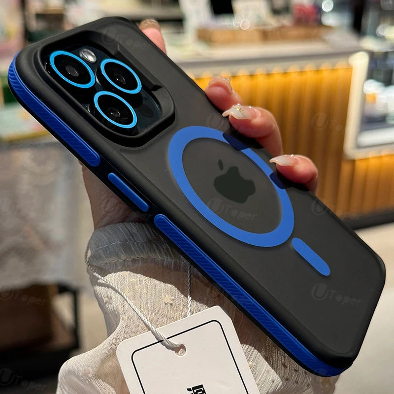 Frosted Magnetic iPhone Case
