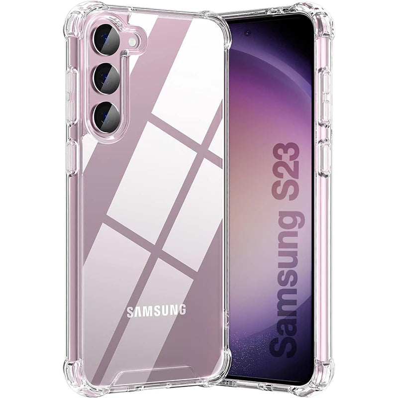Hybrid Samsung (S21–S25, A-series) Case