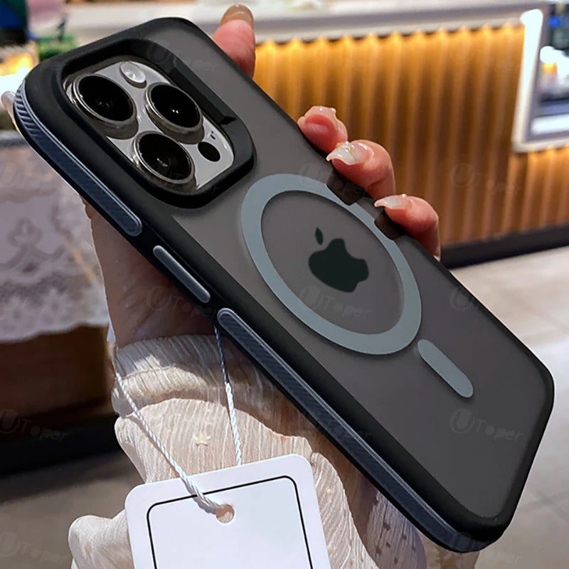 Frosted Magnetic iPhone Case