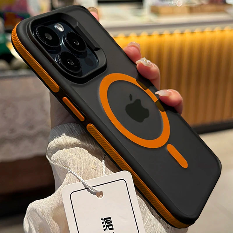 Frosted Magnetic iPhone Case