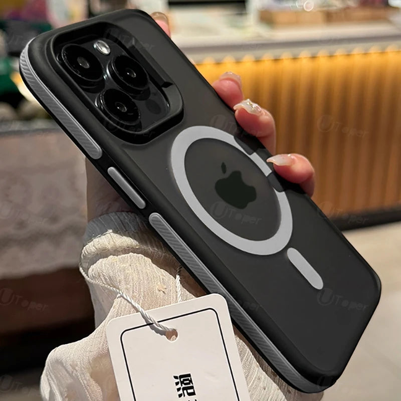 Frosted Magnetic iPhone Case
