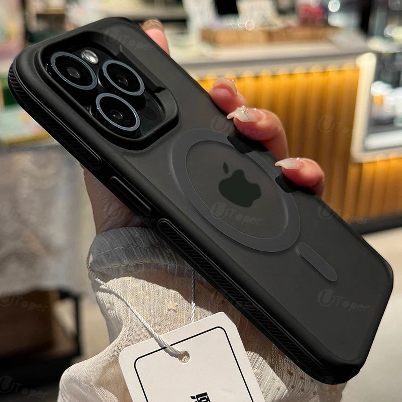 Frosted Magnetic iPhone Case