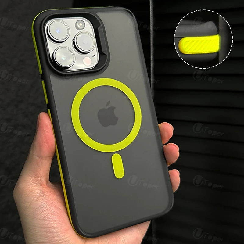 Frosted Magnetic iPhone Case