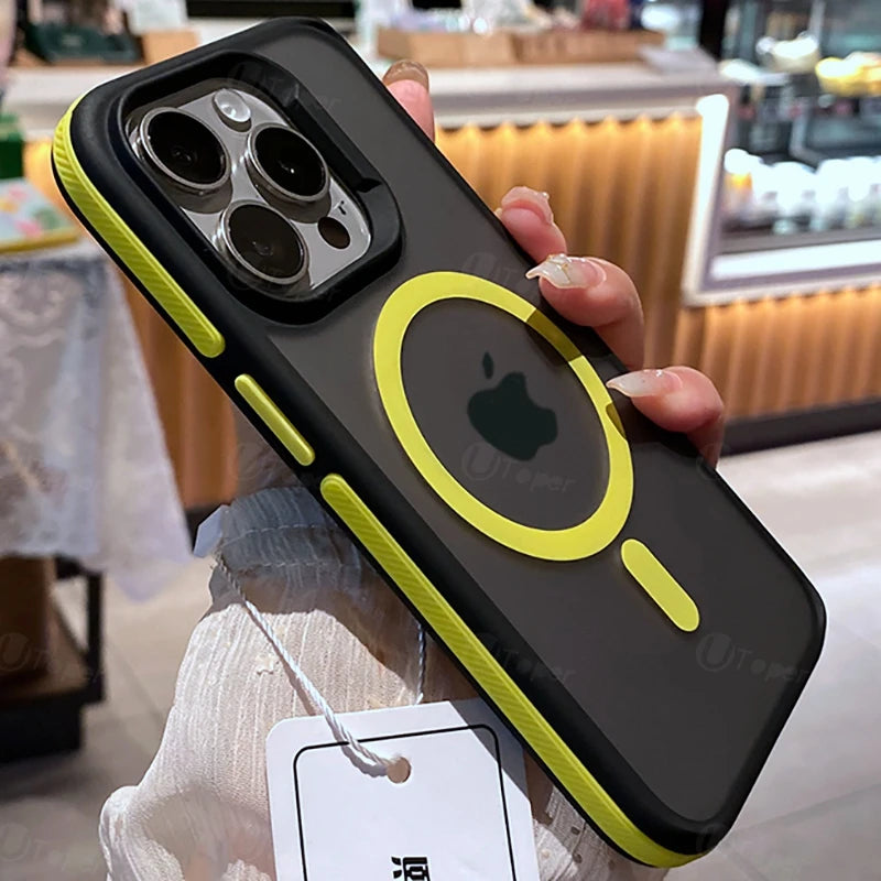 Frosted Magnetic iPhone Case