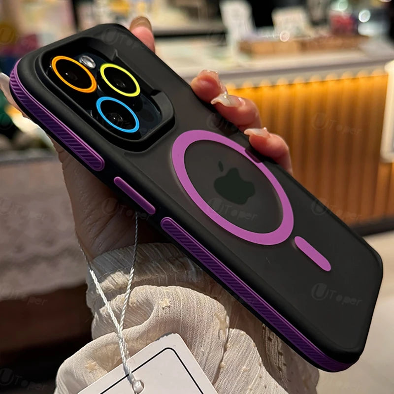 Frosted Magnetic iPhone Case