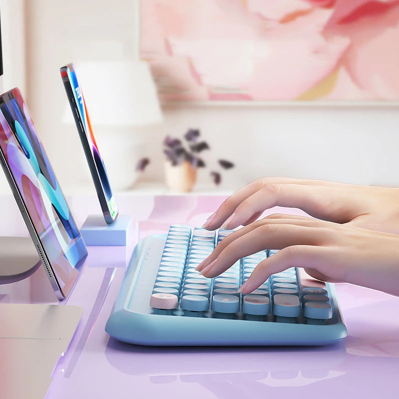 Retro Gaming Keyboard Combo