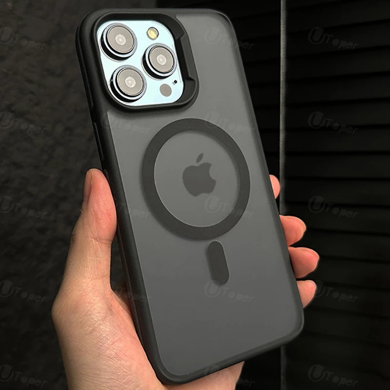 Frosted Magnetic iPhone Case