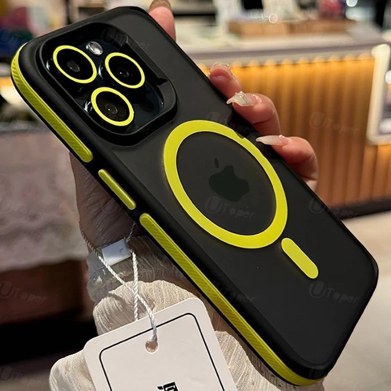 Frosted Magnetic iPhone Case